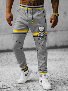 Men's Sweatpants - Grey OZONEE JS/K10227Z