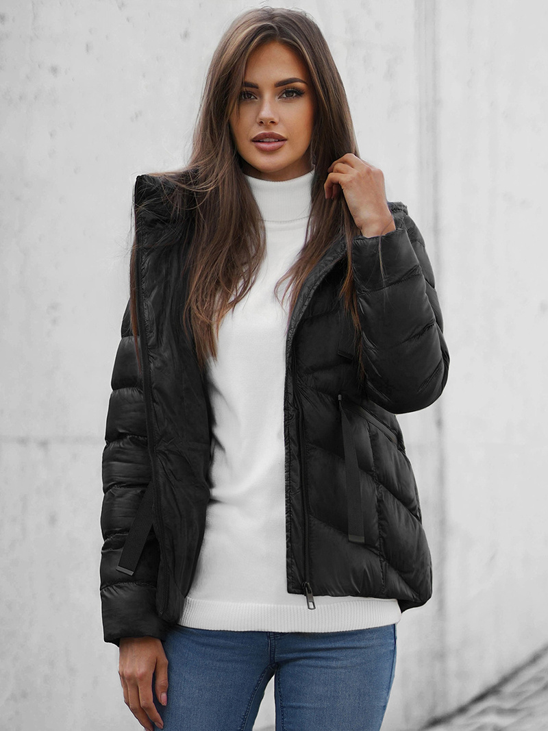 Women's Jacket - Black OZONEE JS/M23066/392