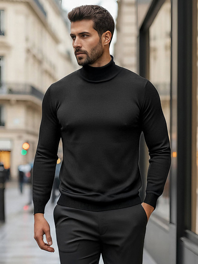 Men's Jumper - Black OZONEE V/V24504