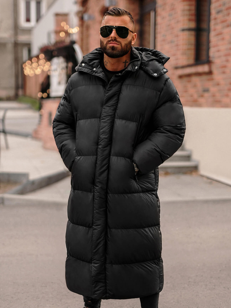 Men's Winter Jacket - Black OZONEE O/M3202Z