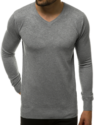 Men's Jumper - Grey OZONEE TMK/YY03/3