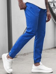 Men's Chino Joggers - Cobalt OZONEE JB/JP1145/6