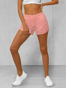 Women's Sweat Shorts - Powder Pink OZONEE JS/8K951/38