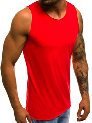 OZONEE O/1205 Men's Tank Top - Red