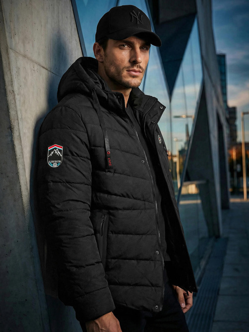 Men's Jacket - Black OZONEE JS/31M5081/392