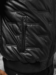 Men's Jacket - Black OZONEE O/11Z8099