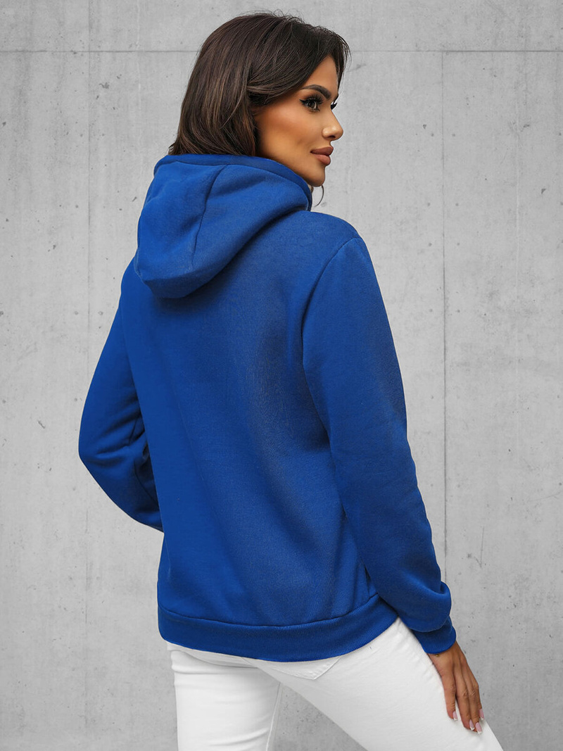Women's Hoodie - cornflower OZONEE JS/W02/65Z