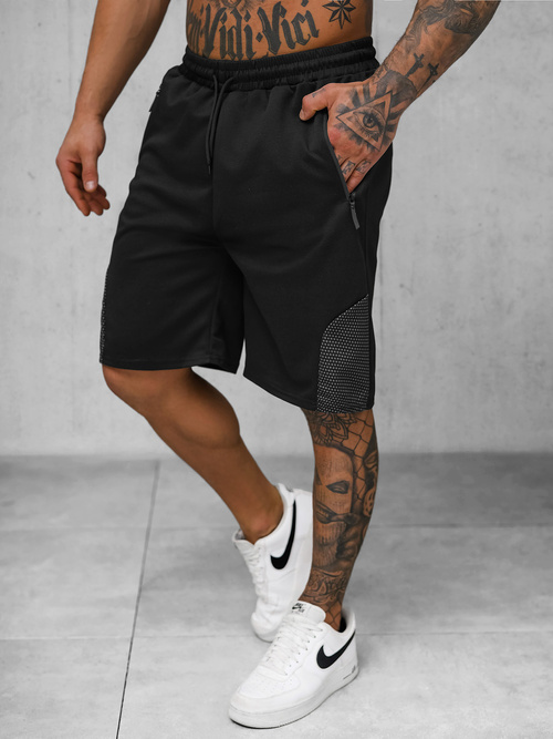 Men's shorts - black OZONEE JS/15K1827/3