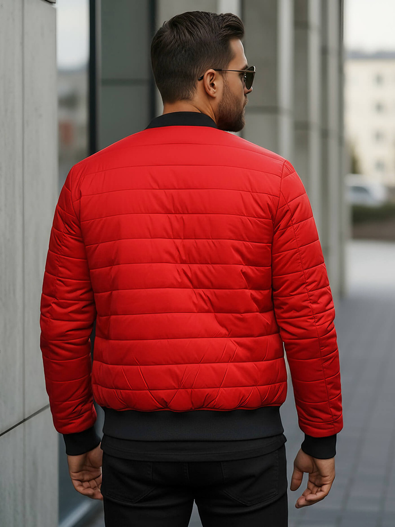 Men's Jacket - Red OZONEE JS/MY02Z