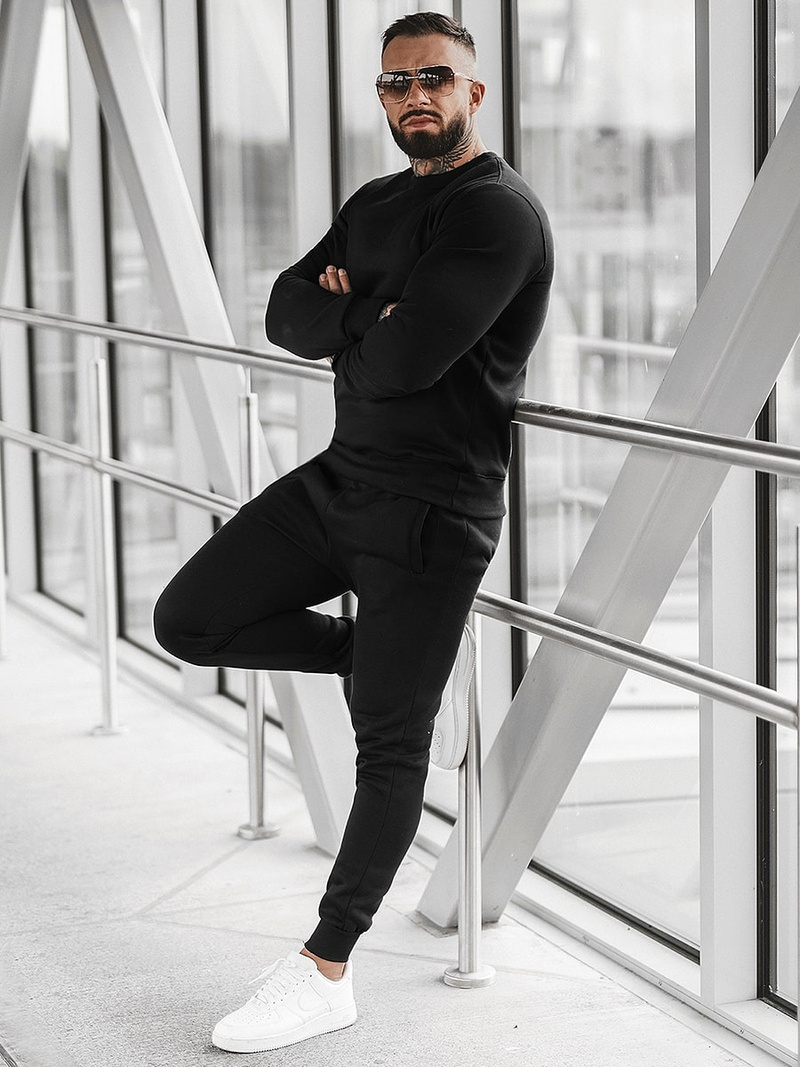 Men's Tracksuit - Black OZONEE JS/XW2001