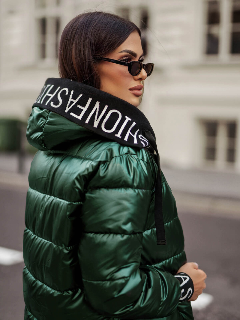 Women's Jacket - Green OZONEE JS/5M3188/238Z