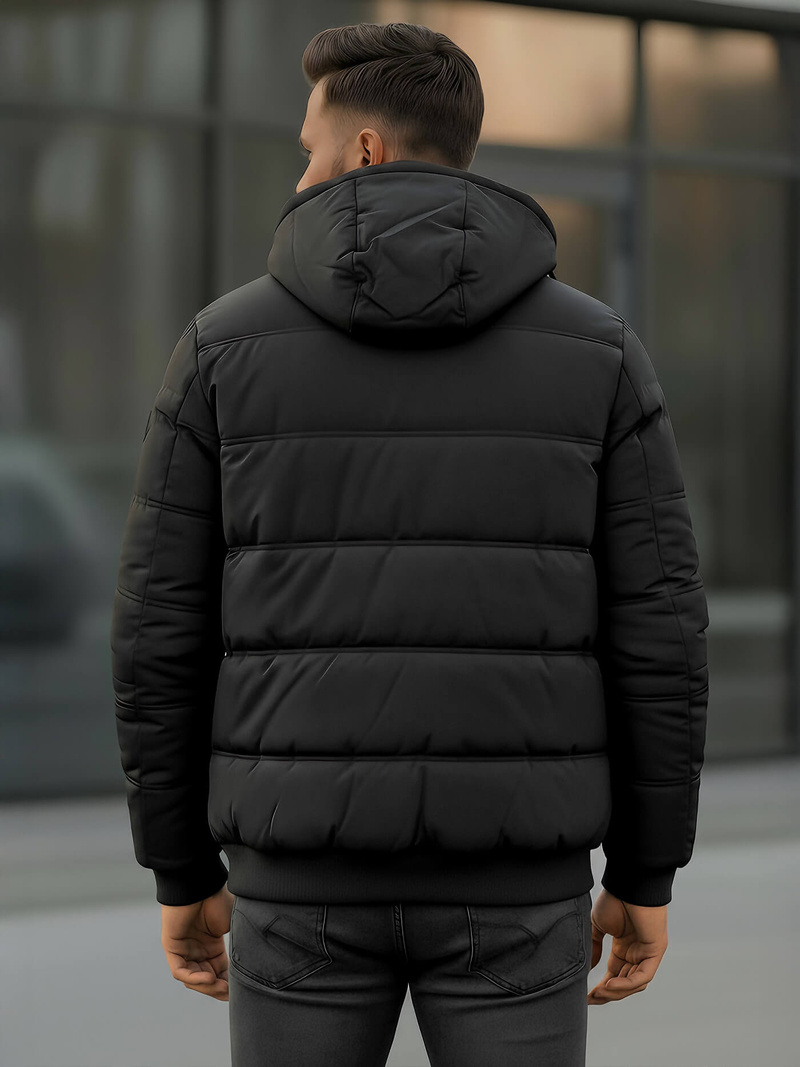 Men's Jacket - Black OZONEE JS/31M5003Z