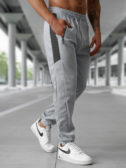 Men's Sweatpants - Grey OZONEE JS/15K1850/2