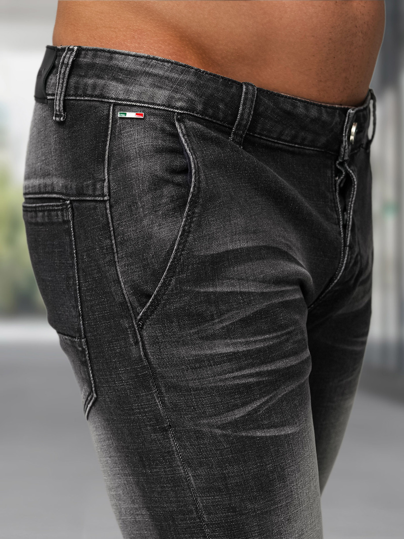 Men's Jeans - Black OZONEE NB/MP0091N