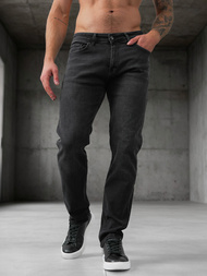 Men's Jeans - Black OZONEE DO/4043/2