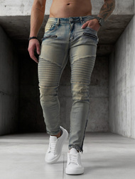 Men's Jeans - Blue OZONEE O/EM8886