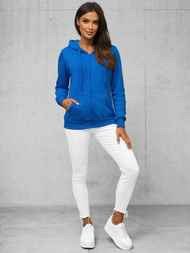 Women's Hoodie - Blue OZONEE JS/W03Z