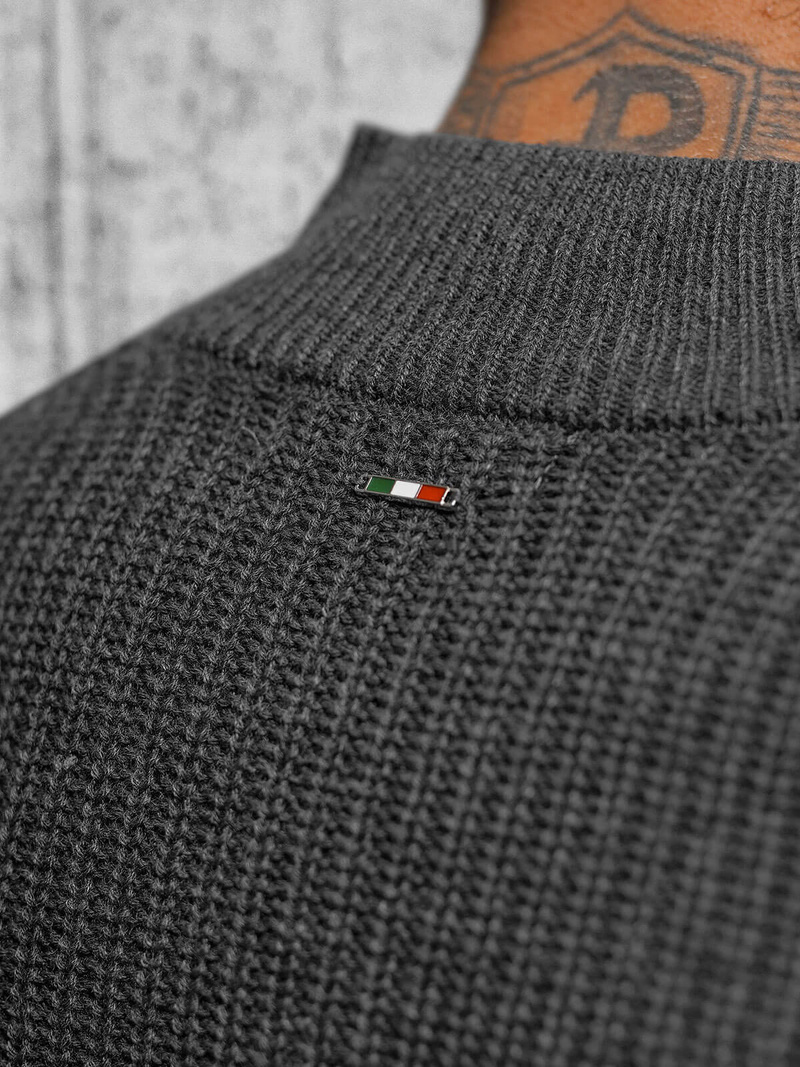 Men's Jumper - Anthracite OZONEE NB/MM6020/3