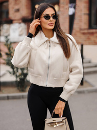 Women's Jacket - Ecru OZONEE O/81326