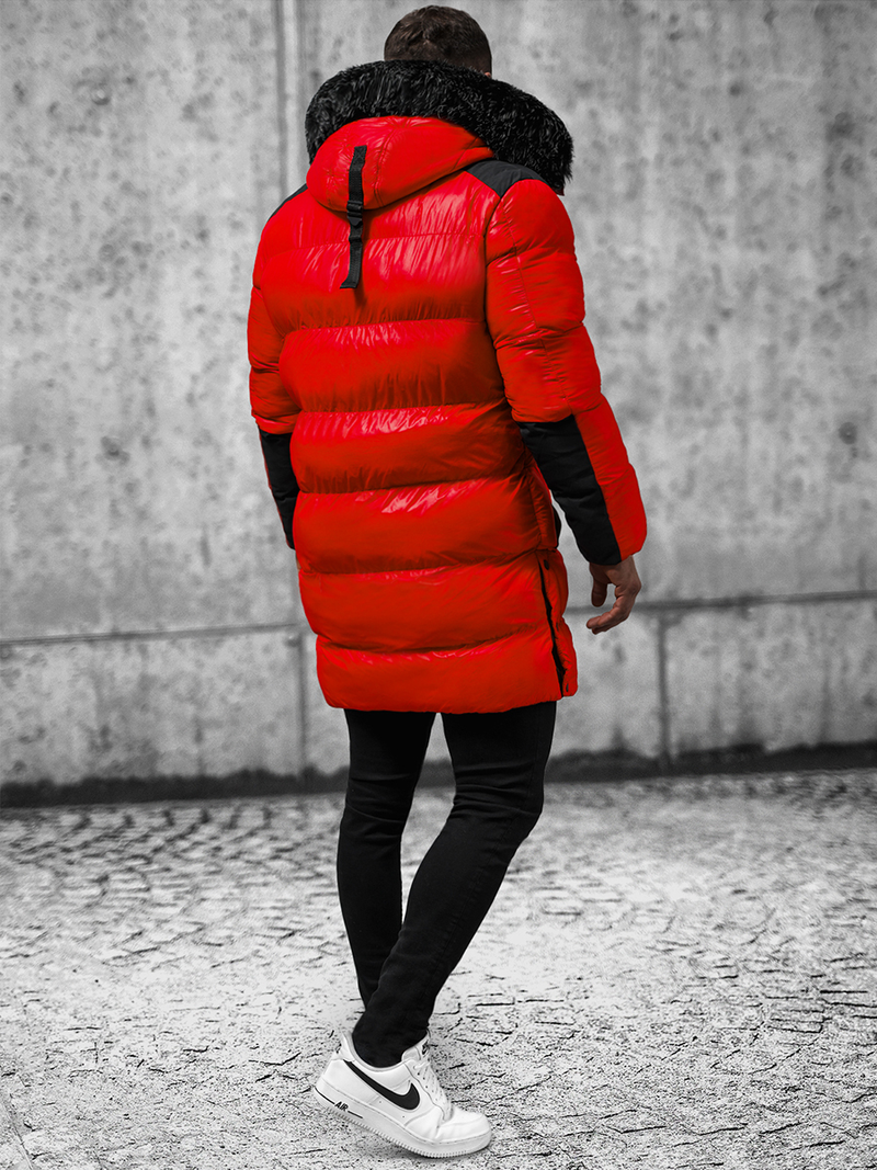 Men's Winter Jacket - Red OZONEE O/M800Z