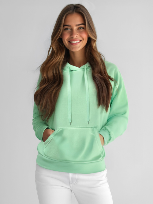 Women's Hoodie - Mint OZONEE JS/W02Z