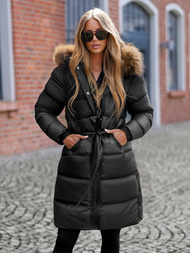 Women's Jacket - Black OZONEE JS/5M3298/392Z