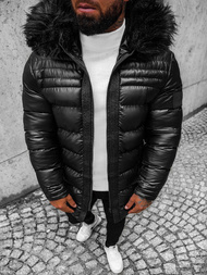 Men's Winter Jacket - Black OZONEE O/K2233