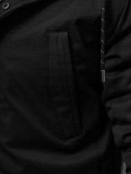 Men's Winter Jacket - Black OZONEE JS/5M120/392