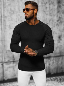 Men's Jumper - Black OZONEE L/2500