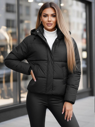 Women's Jacket - Black OZONEE JS/16M9188/392Z