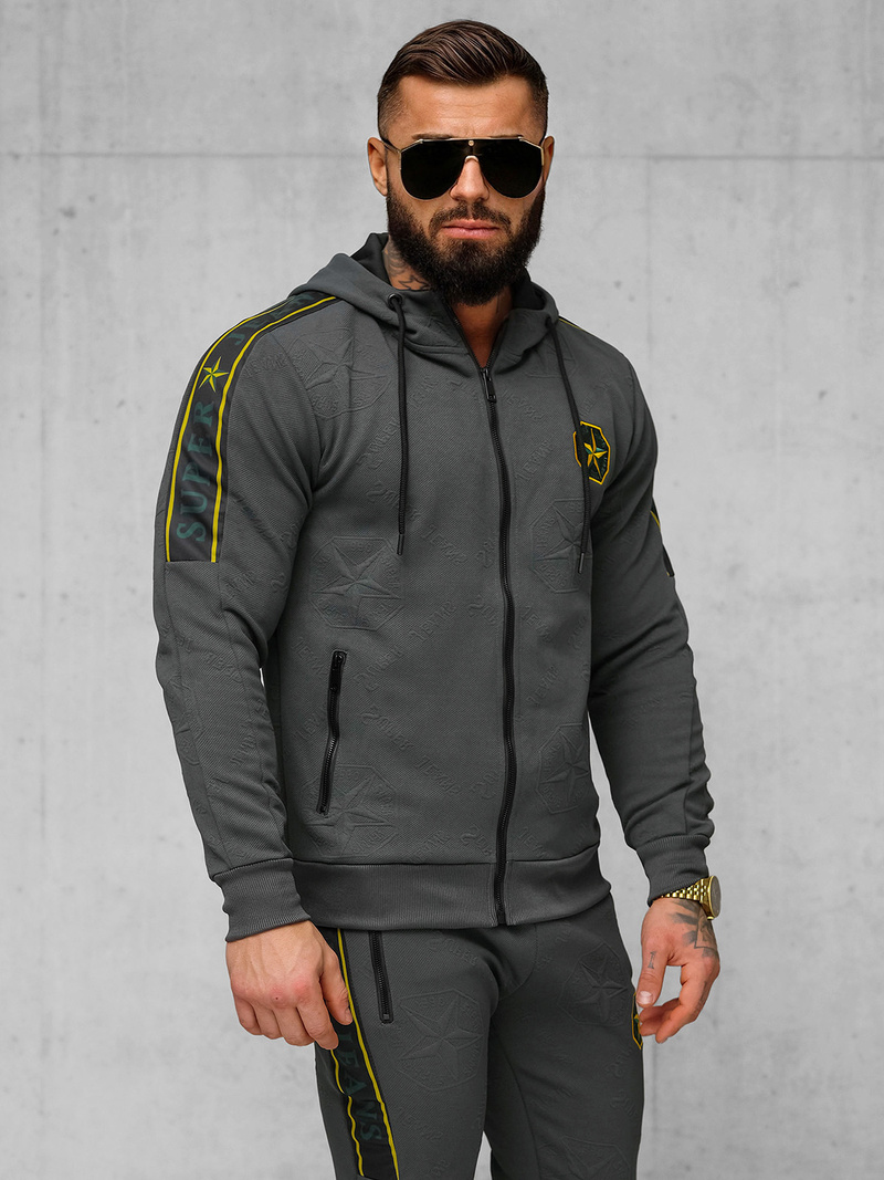 Men's Tracksuit - Anthracite OZONEE O/FF3562AB