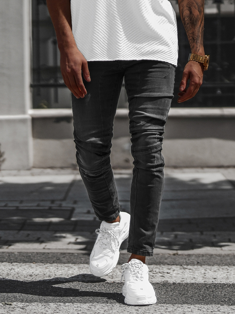 Men's Jeans - Black OZONEE NB/MP0025N