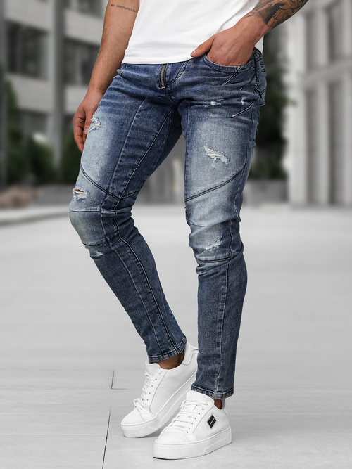 Men's Jeans - Blue OZONEE NB/MP0045BZ