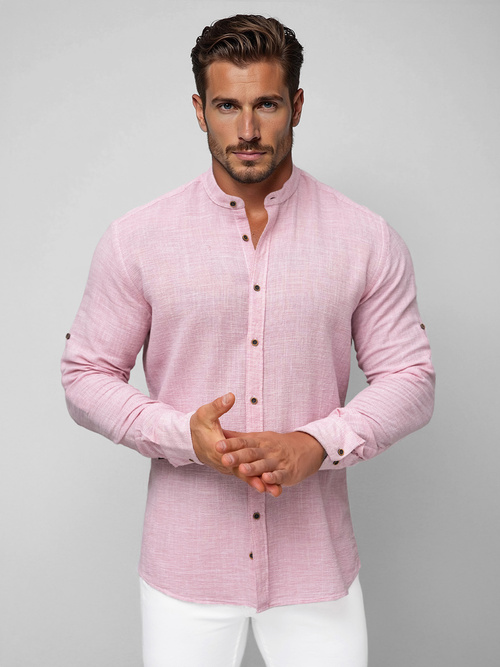 Men's Shirt - Pink OZONEE O/V158