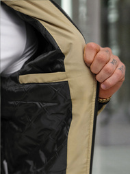 Men's Jacket - Beige OZONEE JS/62M9502/62