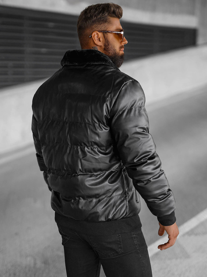 Men's Jacket - Black OZONEE O/M795Z