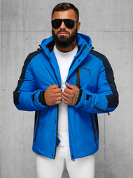 Men's Jacket - Blue OZONEE JS/91M9905/184Z