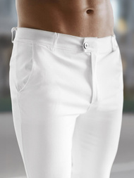 Men's Chinos - Ecru OZONEE O/P4049Z