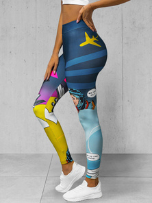 Women's Leggings - Colourful OZONEE O/20938Z