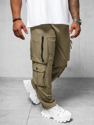 Men's Trousers - Dark Beige OZONEE O/PS5527
