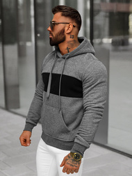 Men's Hoodie - Anthracite OZONEE JS/8B1308/5