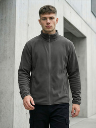 Men's Sweatshirt - Dark Grey OZONEE JS/HH016/5