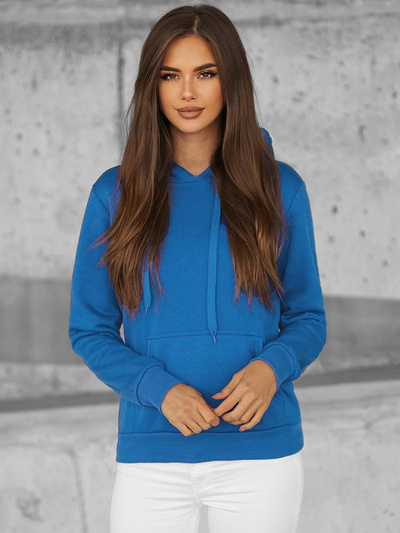 Women's Hoodie - Light Blue OZONEE JS/W02Z