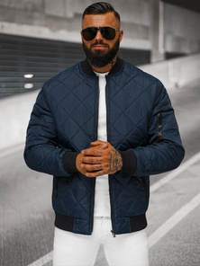 Men's Jacket - Navy blue OZONEE JS/MY01Z