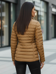 Women's Jacket - Dark Beige OZONEE JS/16M9109/84Z