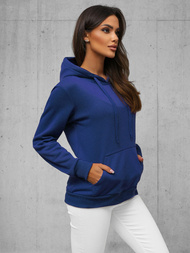 Women's Hoodie - Indigo OZONEE JS/W02/66Z