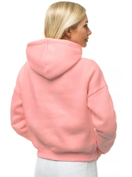 Women's Hoodie - light pink OZONEE O/12102