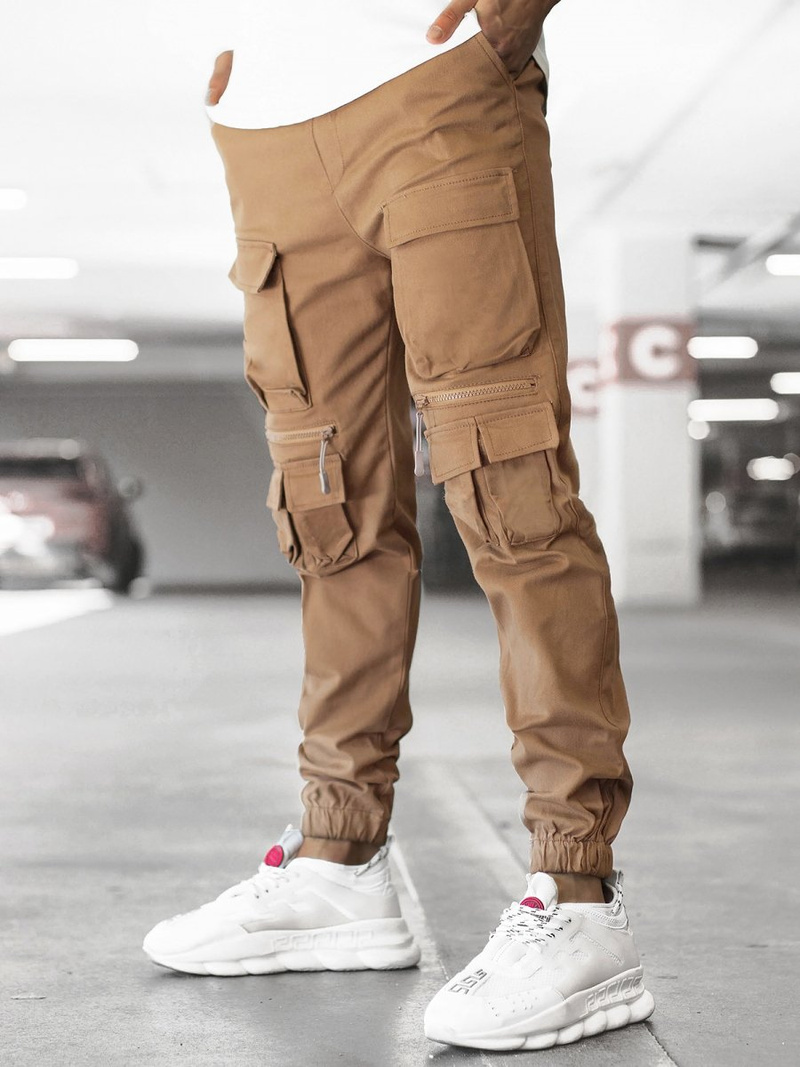 Men's Joggers - Brown OZONEE MACH/5011