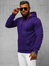 Men's Hoodie - Violet OZONEE JS/2009Z