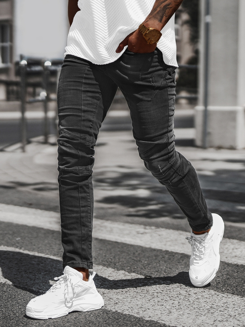 Men's Jeans - Black OZONEE NB/MP0025N